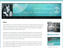 Tablet Screenshot of janetridgeway.com